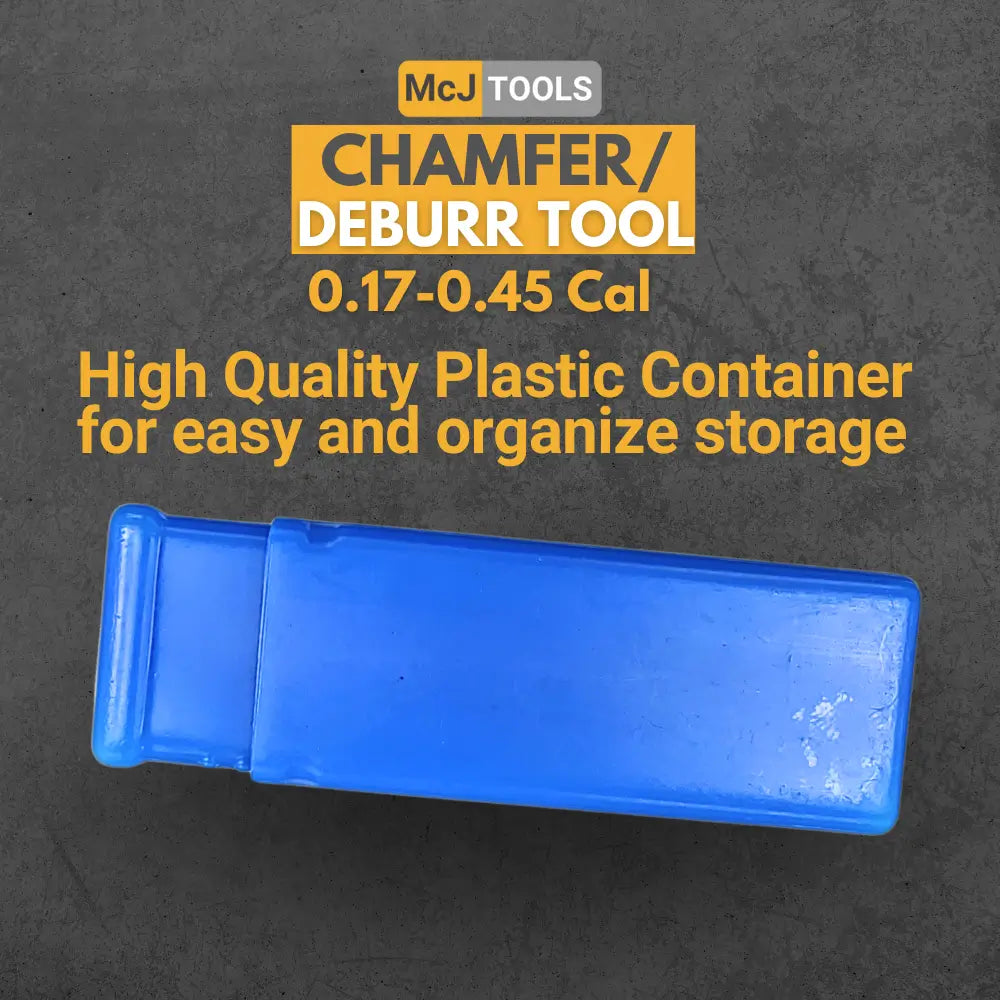 0.17 - 0.45 Cal Chamfer Deburr Reloading Tool Case