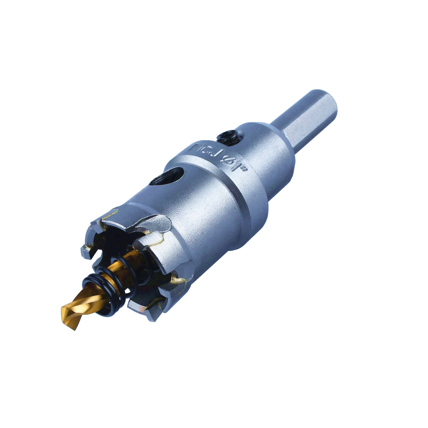 Tungsten Carbide Tipped Hole Saw Drill Bit Imperial System Size for Wood, Steel, Plastic, Aluminum