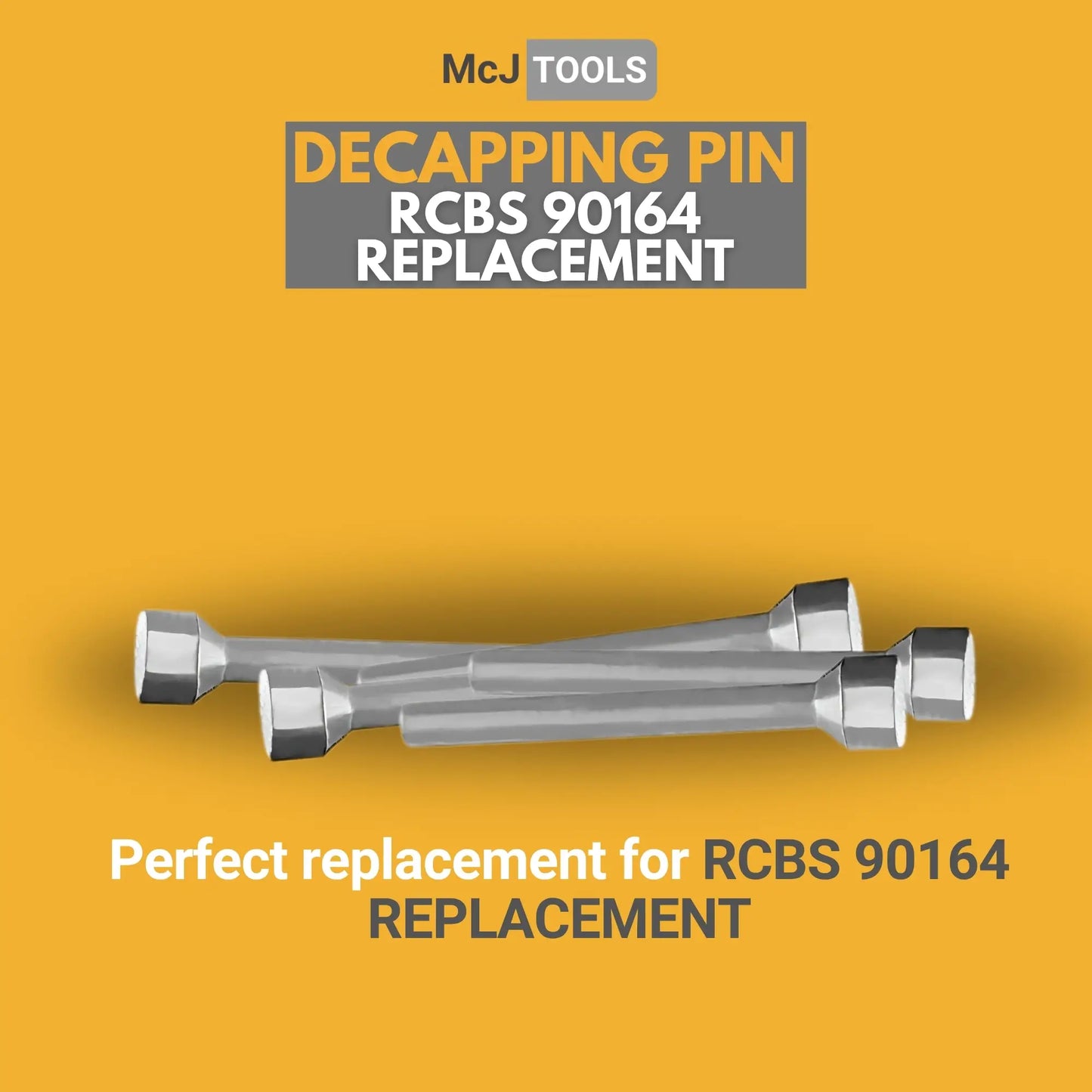 Headed Decapping Pin Perfect Replacement for RCBS 90164