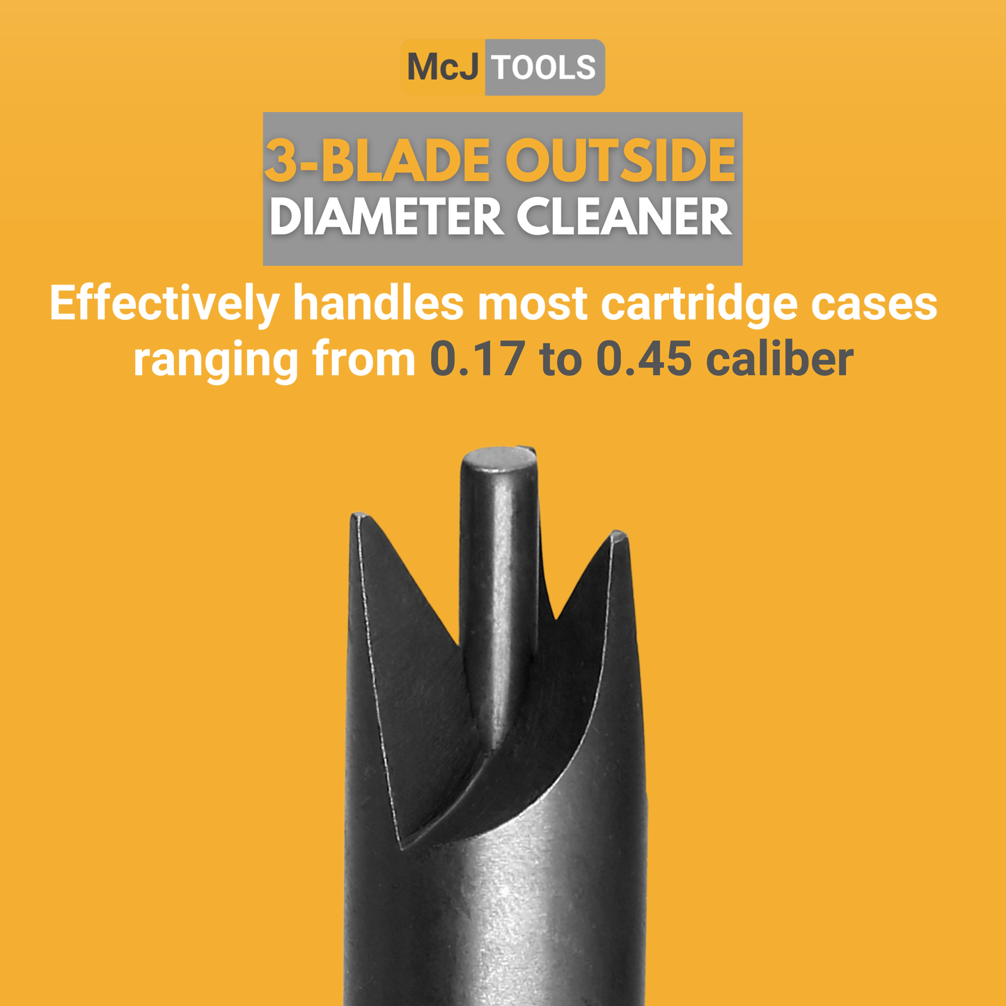 McJ Tools Outside Diameter Deburr Tool – .17 to .45 Caliber McJ Tools