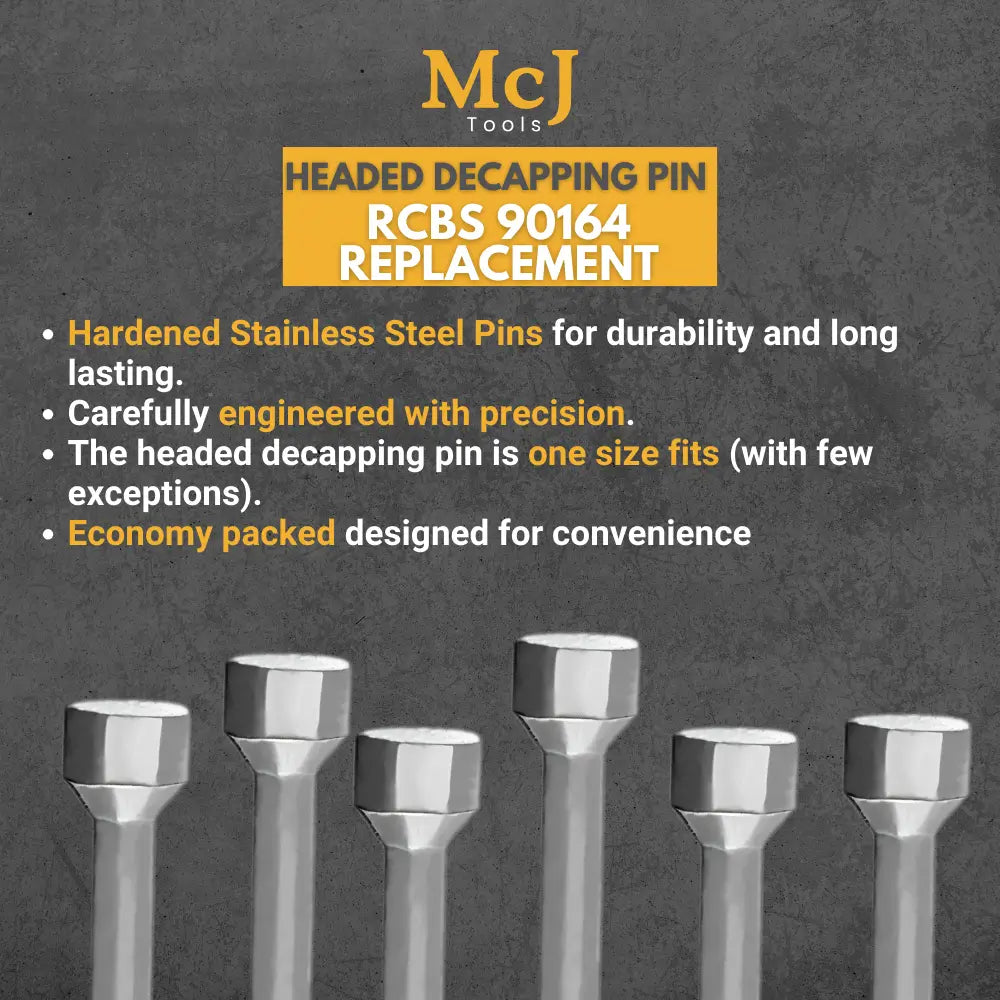 90164 Headed Decapping Pin