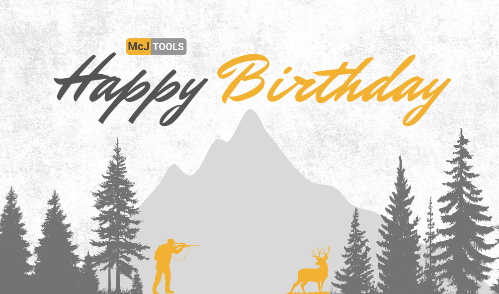 McJ Tools Gift Card- Birthday Gift Card McJ Tools - Outdoor Sports Hunting & Shooting Accessories
