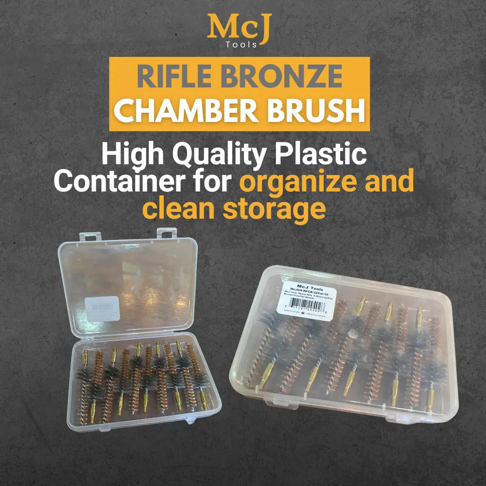 5.56mm/.223 Cal Chamber Bronze Brush 10-pack | Rifle Cleaning Tool