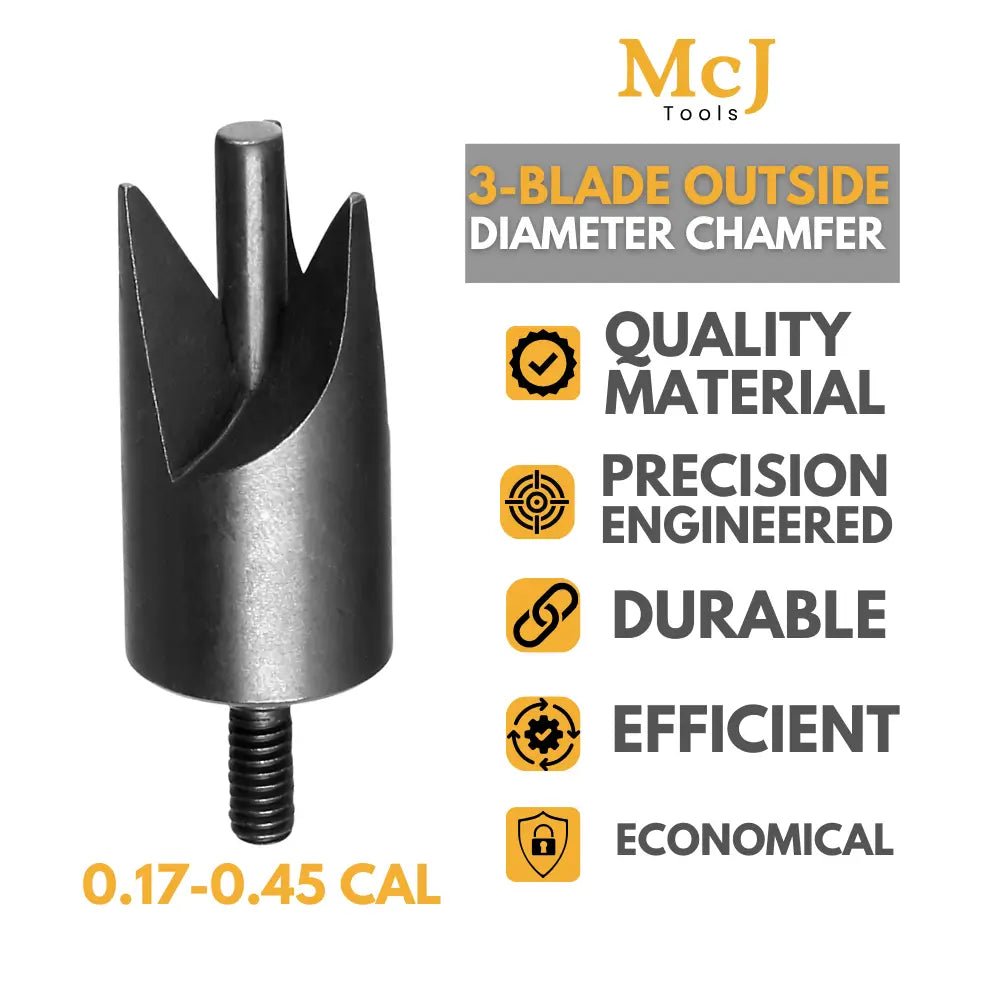 Deburr Tool Outside Diameter – .17 to .45 Cal | Reloading Case Prep Tool