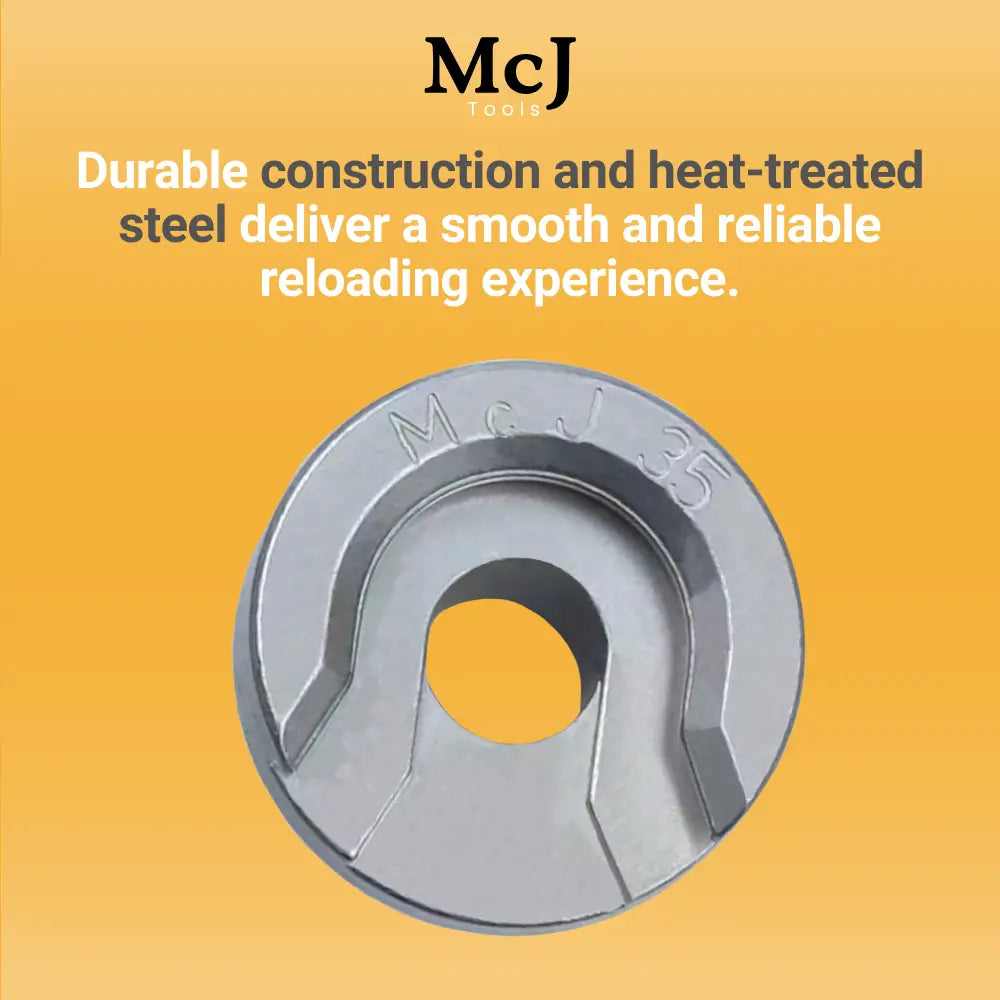 Heat-treated steel shell holder