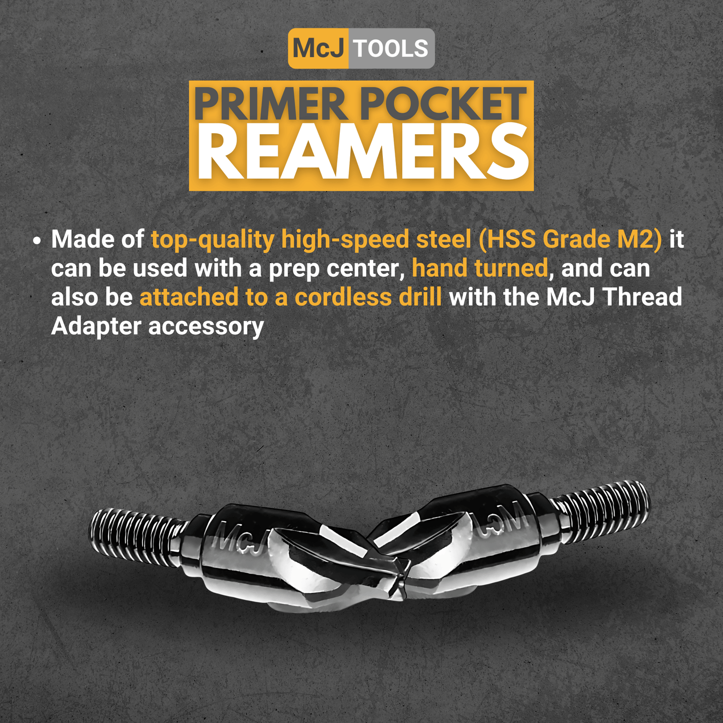 McJ Tools Primer Pocket Reamer