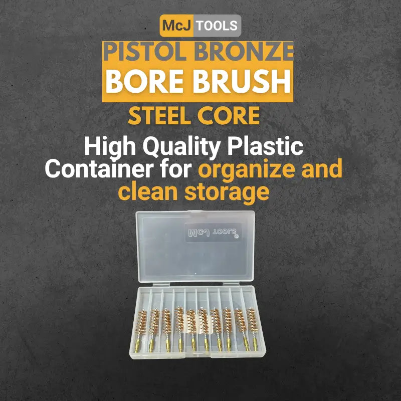 Pistol Bore Brush in container