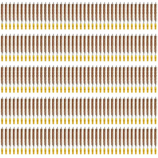 .25 Caliber Bronze Bore Brush Packs| Pistol & Rifle Cleaning McJ Tools - Outdoor Sports Hunting & Shooting Accessories