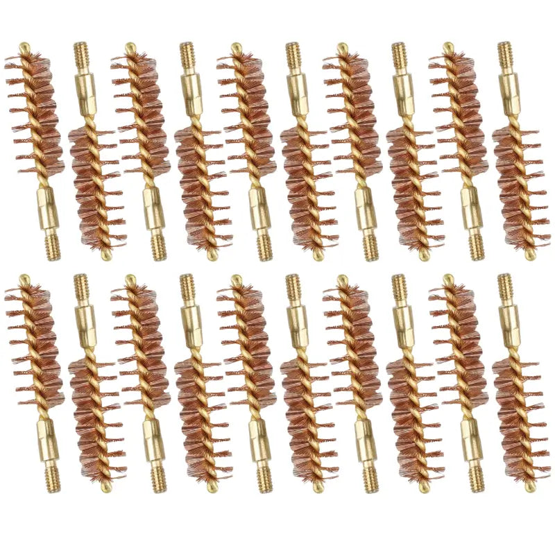 Pistol Bronze Bore Brush Brass Core (20-pack)