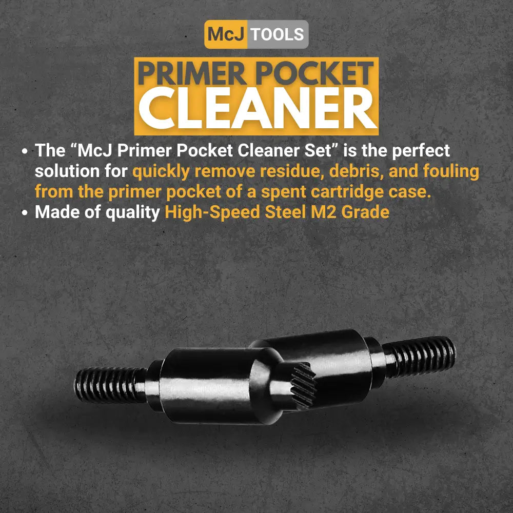 Primer Pocket Cleaners – Large & Small | Reloading Case Prep Tool
