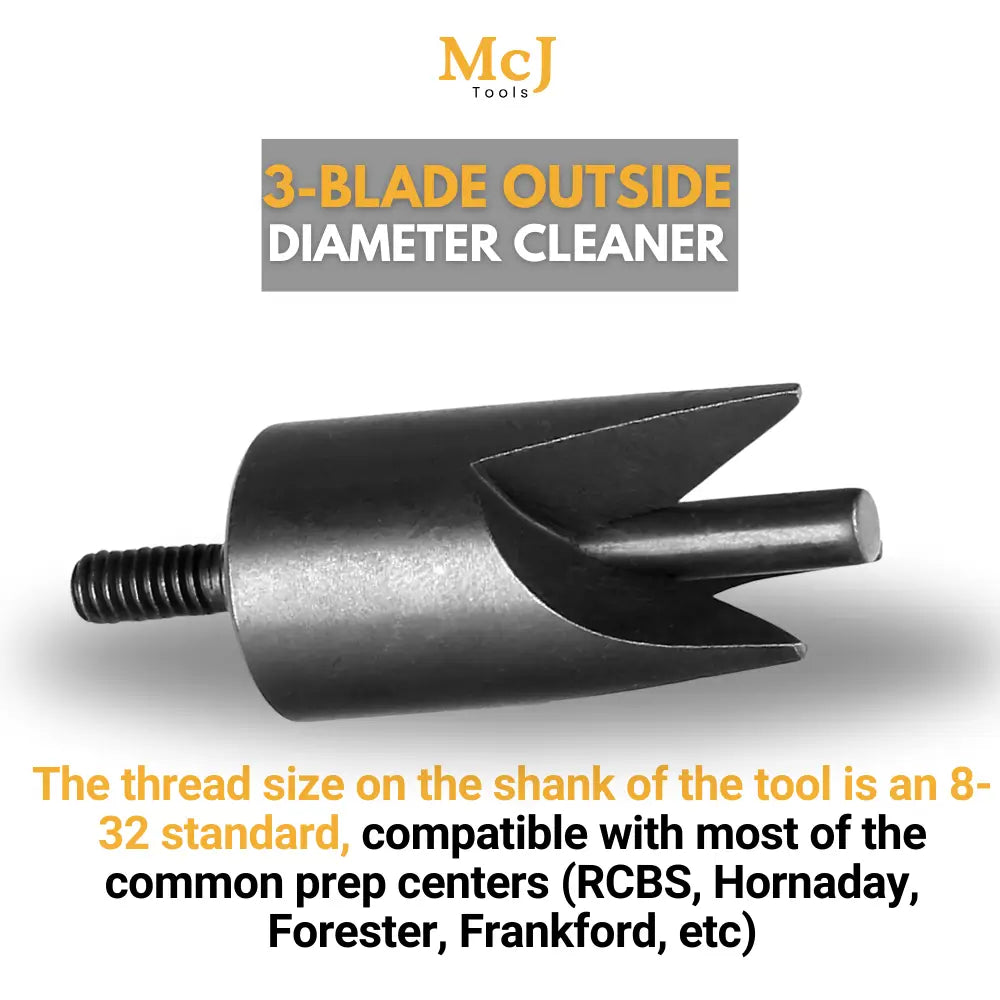 Deburr Tool Outside Diameter – .17 to .45 Cal | Reloading Case Prep Tool
