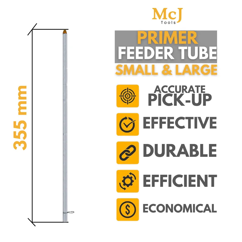Reloading Tool Primer Feeder Tube