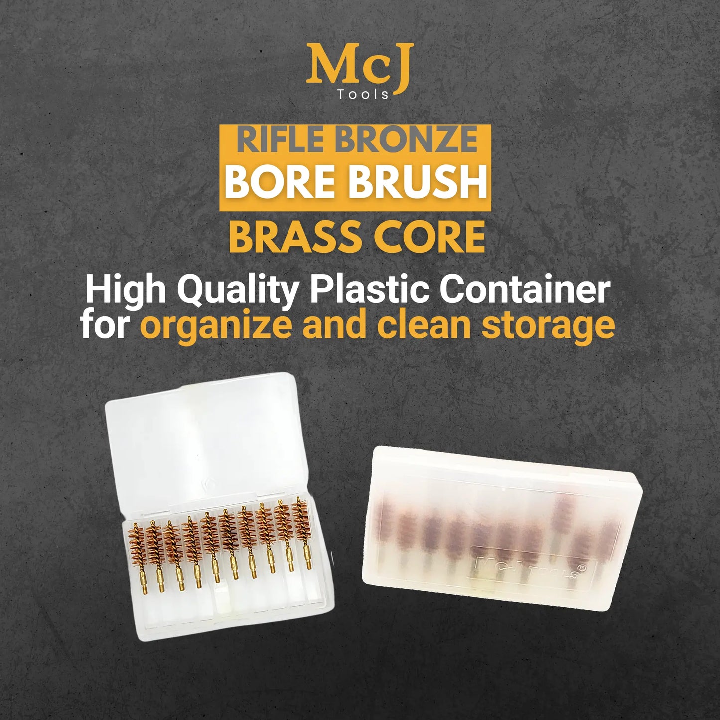 Rifle Bore Brush Brass Core