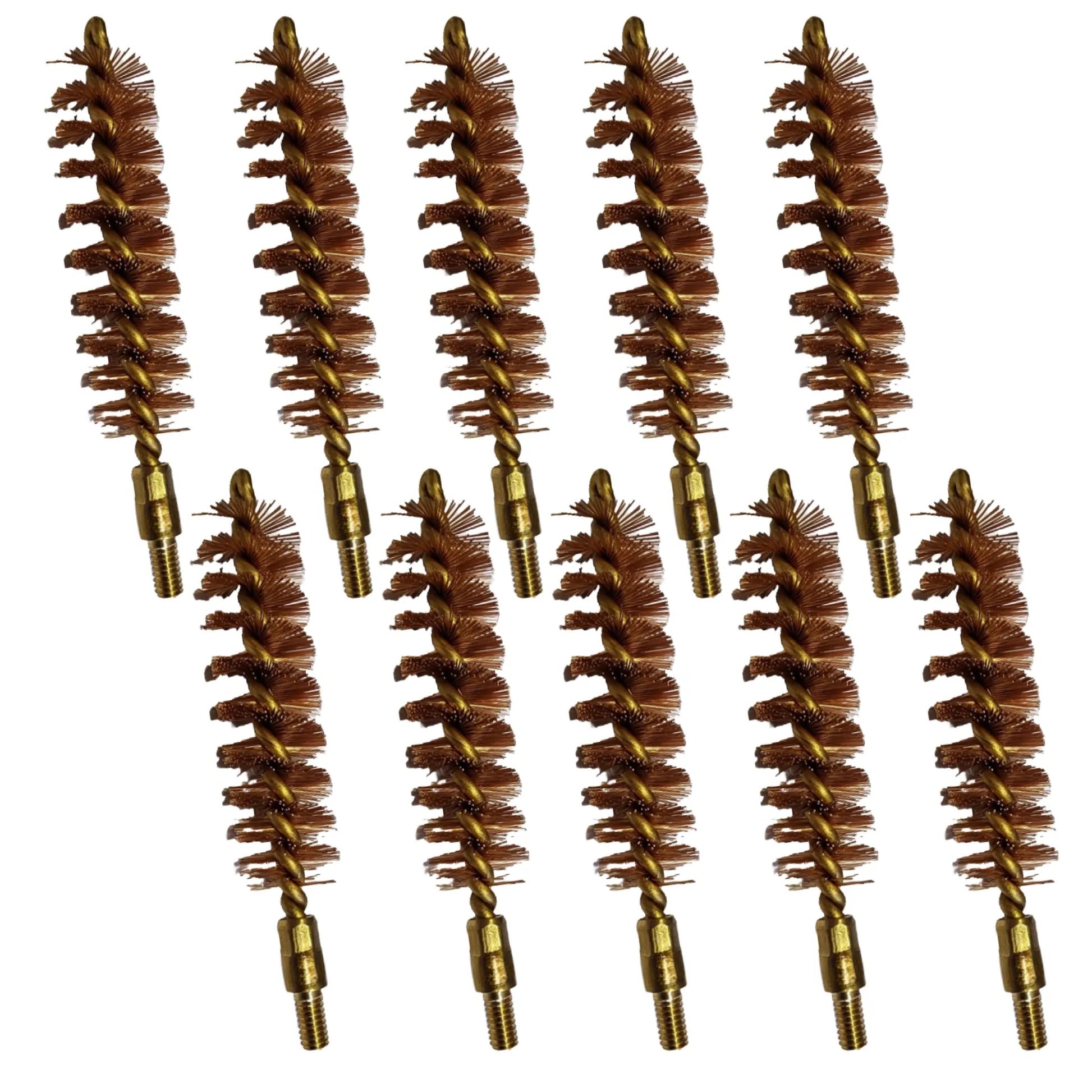 Rifle Bronze Bore Brush Brass_Core 10-pack