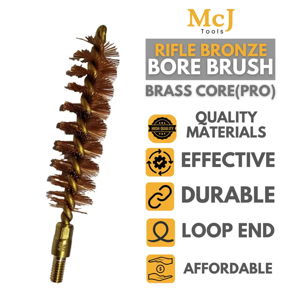 Rifle Bronze Bore Brush Brass CorePro Gun Cleaning Tool
