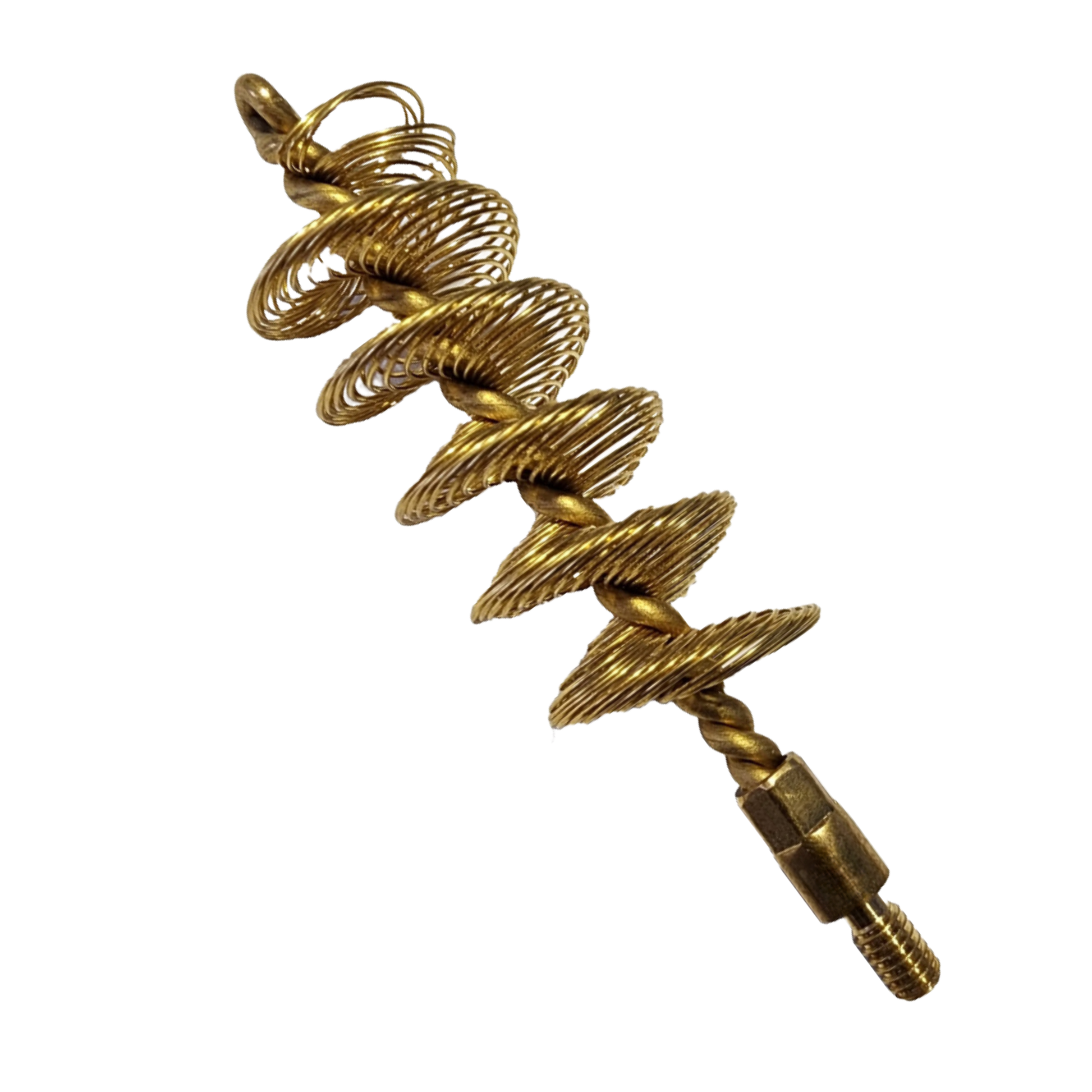 McJ Tools 20 Gauge Shotgun Helical Bronze Bore Brush 10-Pack – Heavy-Duty Gun Cleaning Brushes with Looped Brass Core for Carbon & Fouling Removal, Essential for Firearm Maintenance McJ Tools