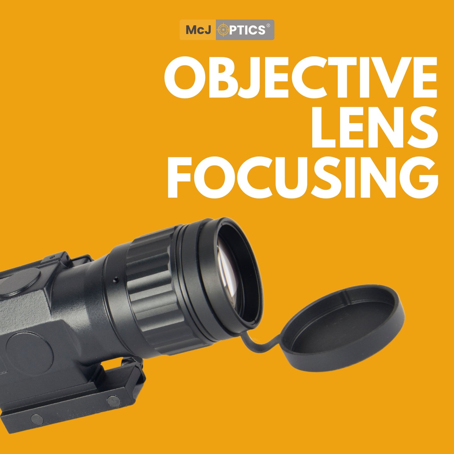 Side view showing diopter adjustment and battery compartment