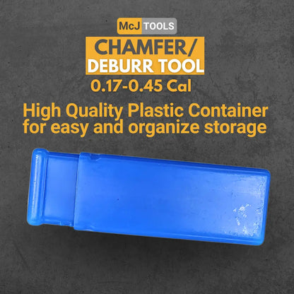 0.17 - 0.45 Cal Chamfer Deburr Reloading Tool  Case
