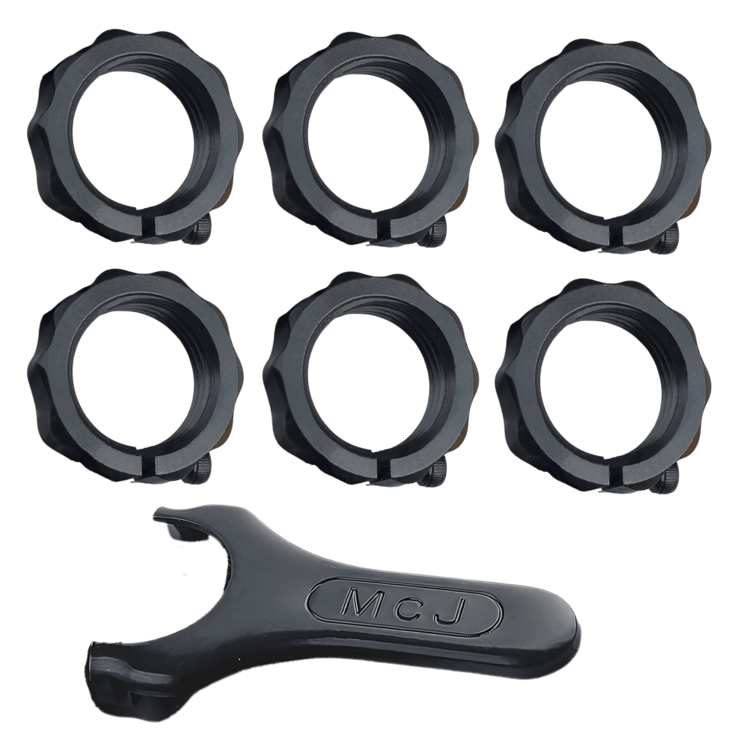 McJ Tools Die Lock Rings 1st Gen – 6-Pack