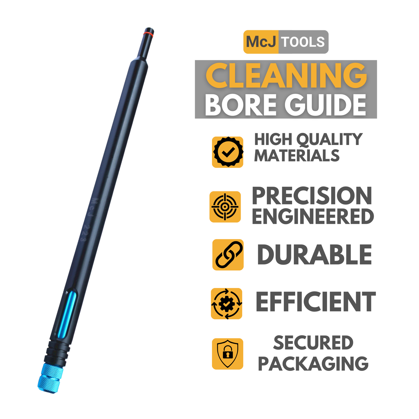 McJ Tools Firearm Cleaning Bore Guide Rod PPC