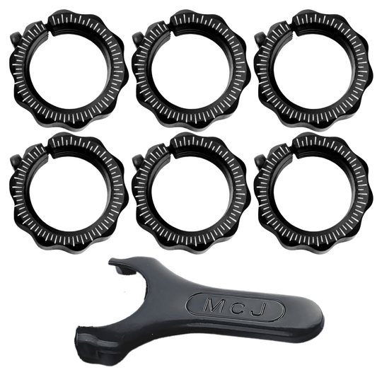 McJ Tools Die Lock Rings 2nd Gen – 6-Pack