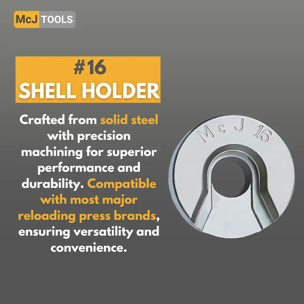 Shell Holders #16 - 6-Pack | Reloading Case Prep Tool