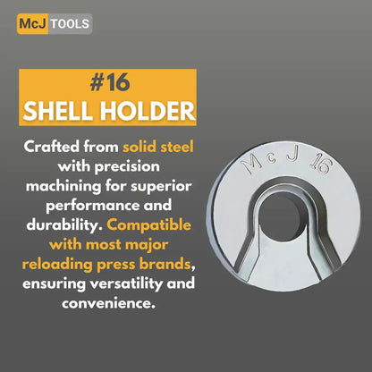 Shell Holders #16 - 6-Pack | Reloading Case Prep Tool