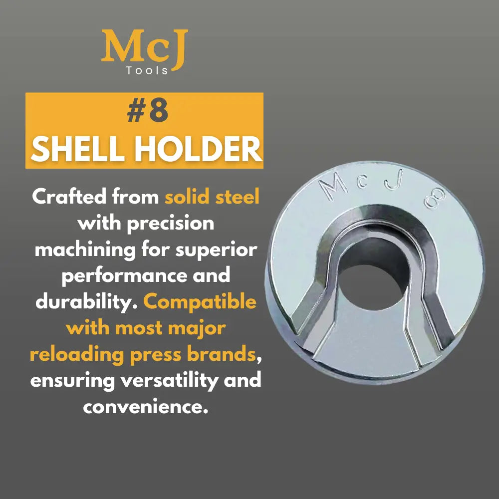 Shell Holders #8 – 6-Pack | Reloading Case Prep Tool