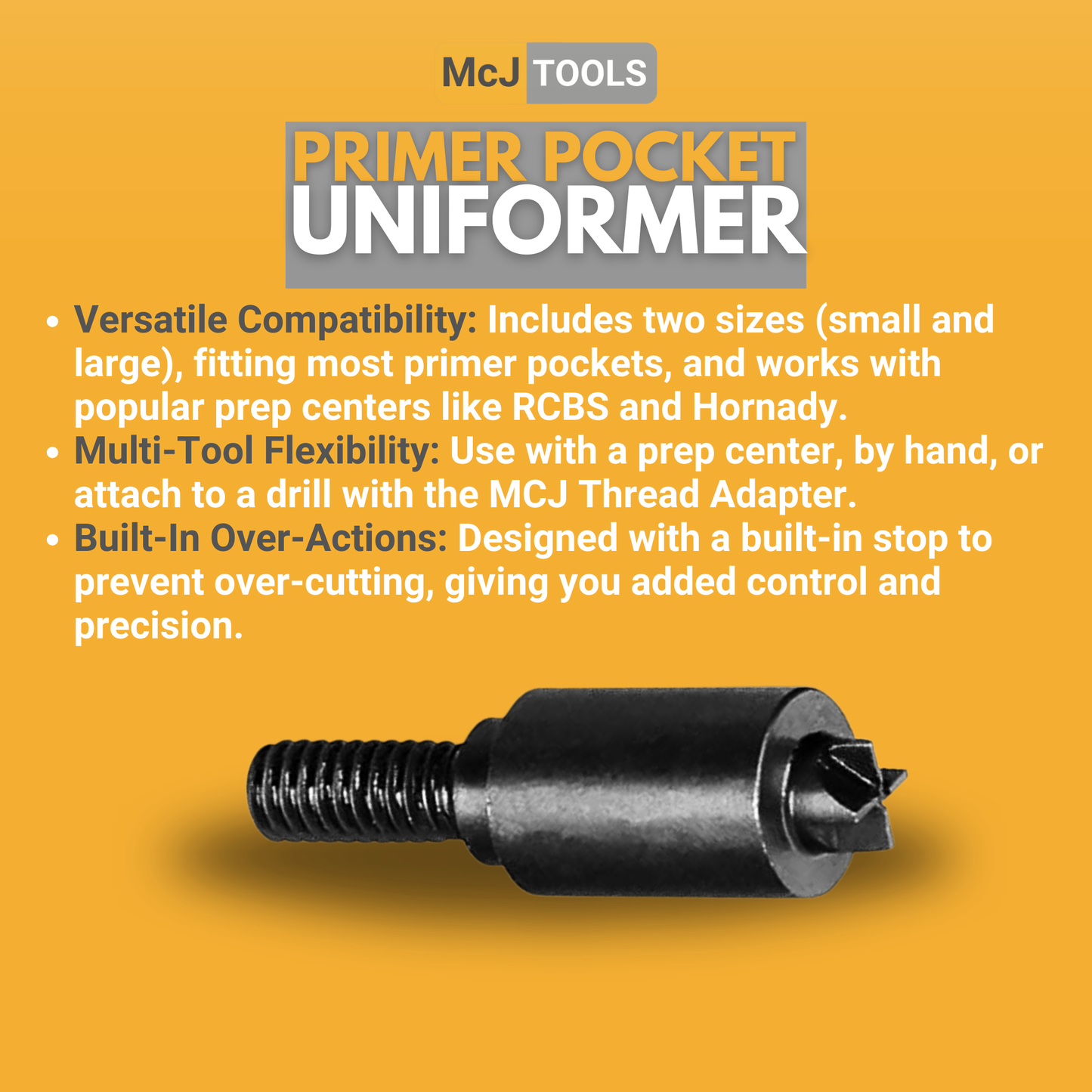 McJ Tools Primer Pocket Uniformers Large/Small