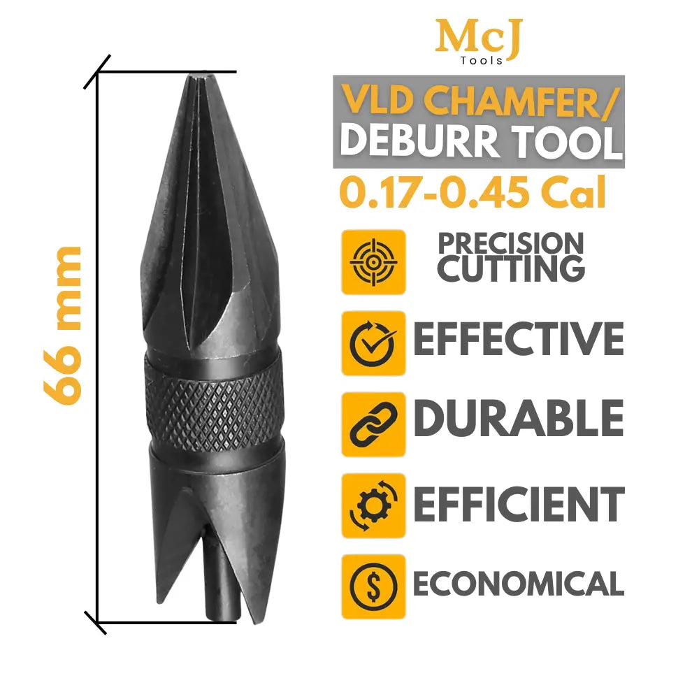 Chamfer Deburr 0.17 - 0.45 Cal Reloading Case Prep Tool