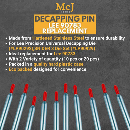 Decapping Pin Reloading Tool