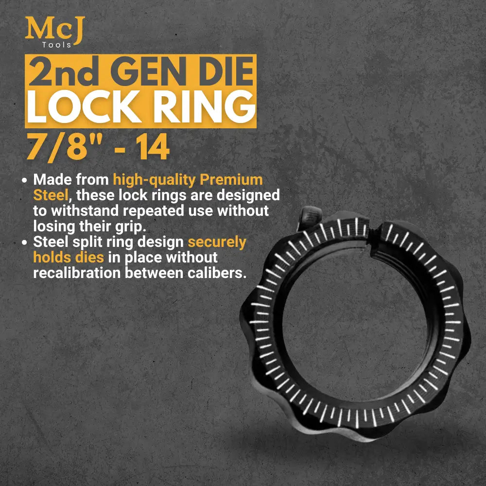 Die Lock Ring 2nd gen Pack