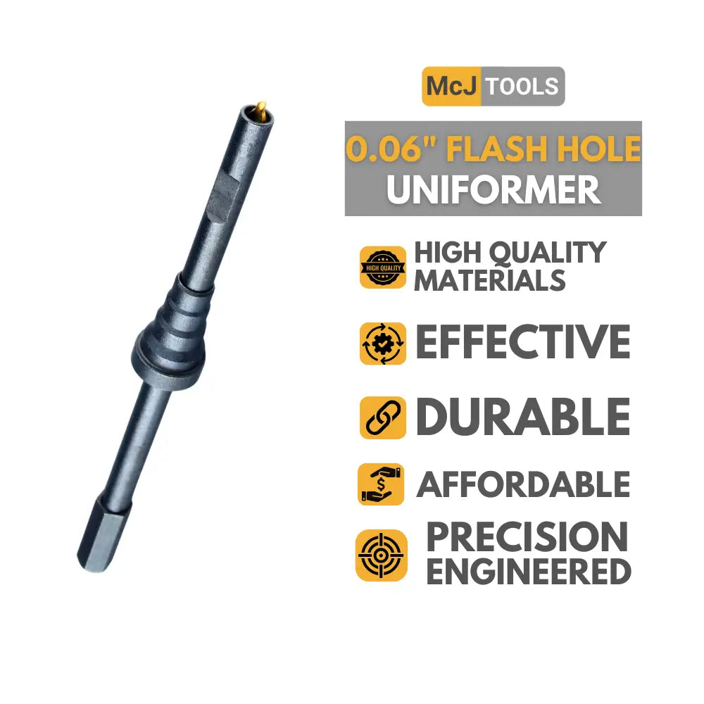 Flash Hole Uniformer Reloading Tool