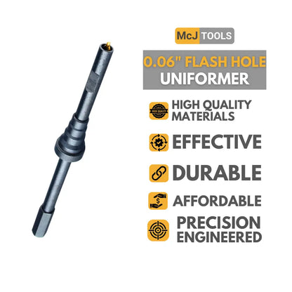 Flash Hole Uniformer Reloading Tool