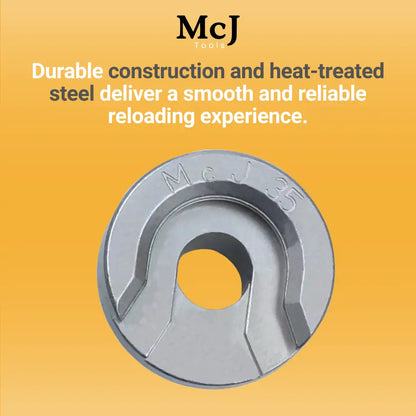 Heat-treated steel shell holder