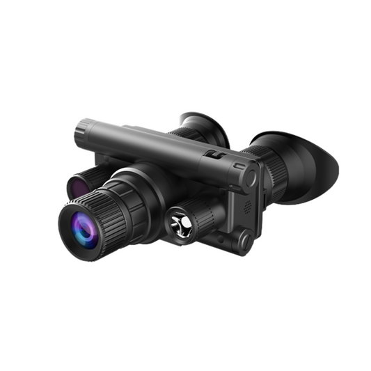 McJ Optics Head-Mounted Night Vision – 48MP/4K, 600m Range, OLED, 5x Optical Zoom