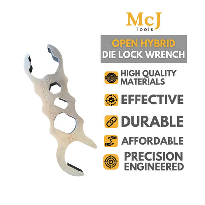 McJTools Open Hybrid Die Lock Wrench