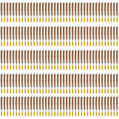 .25 Caliber Bronze Bore Brush Packs| Pistol & Rifle Cleaning McJ Tools - Outdoor Sports Hunting & Shooting Accessories
