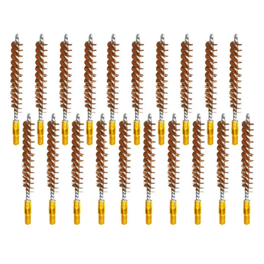 .375 Caliber Bronze Bore Brush (20-Pack) | Gun Cleaning Tool