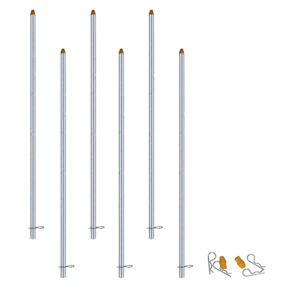 McJ Tools Auto-Primer Feeder Tube Large 6pack