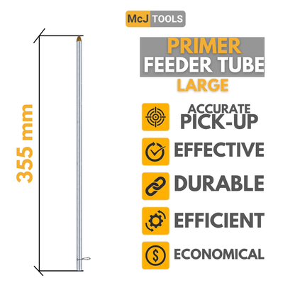 McJ Tools Auto-Primer Feeder Tube Large 6pack