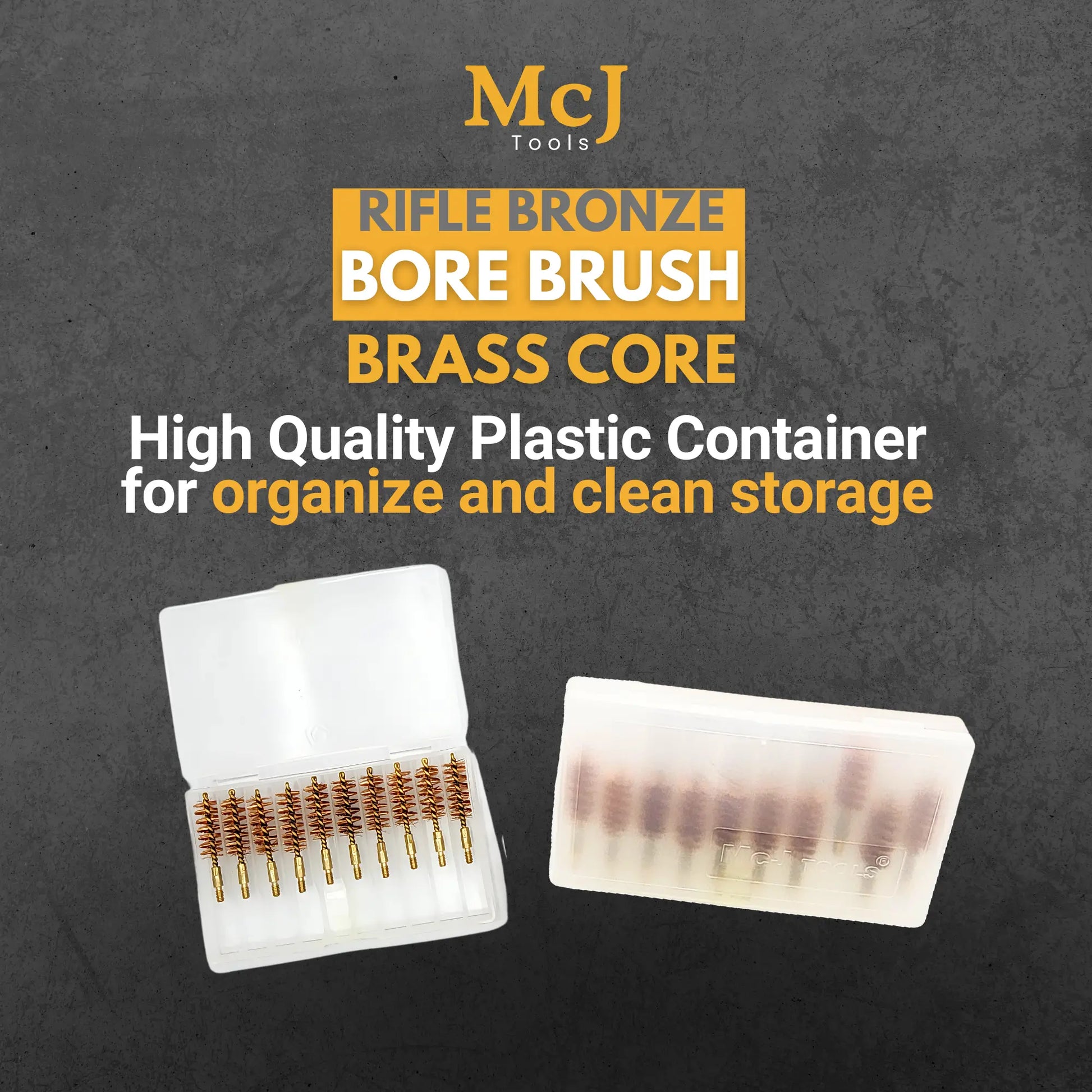 Rifle Bore Brush Brass Core