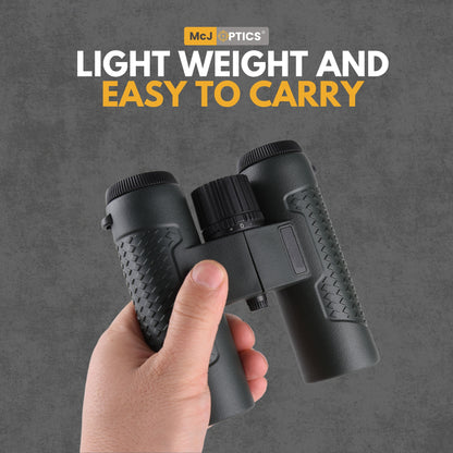 McJ Binoculars Set with Protective Covers and Carry Accessories