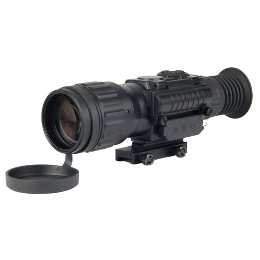 McJ Optics Night Vision Monocular front view with 50mm lens