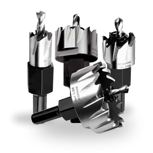 High-speed steel HSSM2 hole saw drill bit for metal and wood cutting