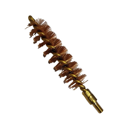 McJ Tools 16 Gauge Shotgun Bronze Bore Brush 10-Pack – Heavy-Duty Gun Cleaning Tool with Looped Brass Core for Carbon & Fouling Removal, Essential for Firearm Maintenance