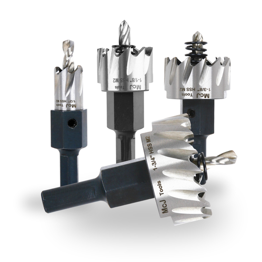 High-speed steel HSSM2 hole saw drill bit for metal and wood cutting